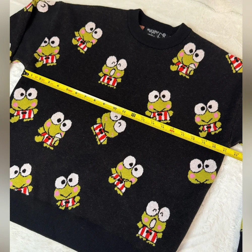 Hello Kitty & Friends + Forever 21 Keroppi Crewneck Sweater- size M - Picture 12 of 15
